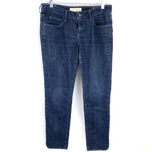 Pilcro and the Letterpress Anthropologie Stet Mid Rise Ankle Straight Leg Jeans